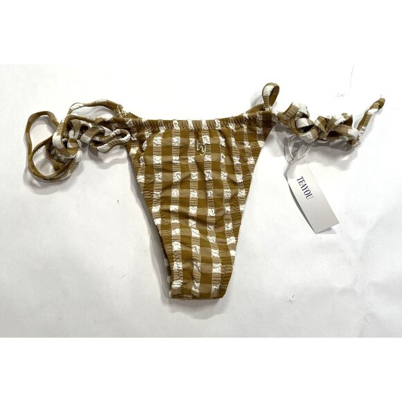 TEA YOU Iris Bikini Bottoms in Golden Oar - Picture 4 of 5